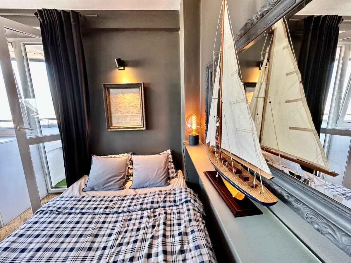 Super Apartament Grey Centrum 2X Metro Fast Wifi 300 Mbs Netflix Appletv Smarttv Spotify Panorama Miasta Warszawa Eksteriør bilde