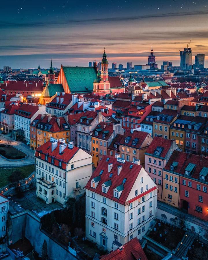 Super Apartament Grey Centrum 2X Metro Fast Wifi 300 Mbs Netflix Appletv Smarttv Spotify Panorama Miasta Warszawa Eksteriør bilde
